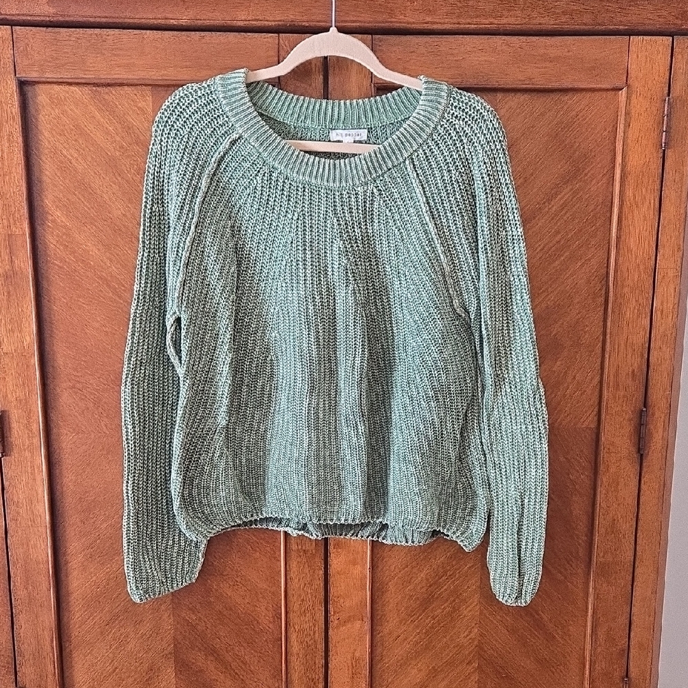 Blu Pepper Sage Green Women's Sweater